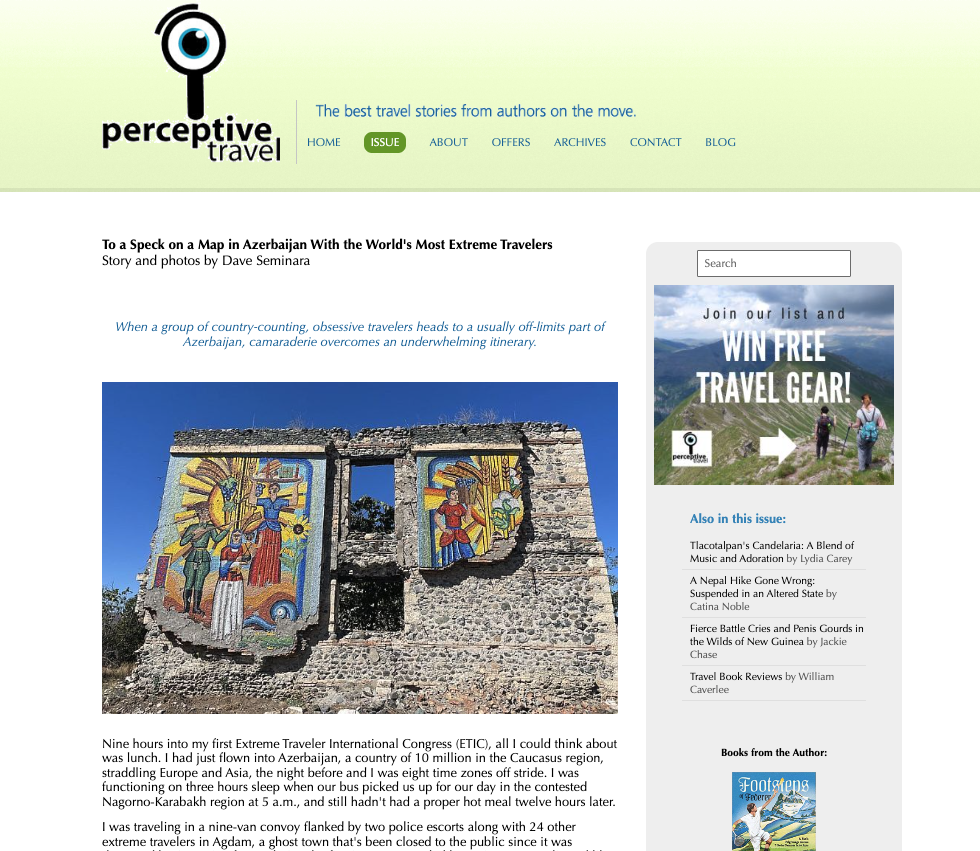 Perceptive Travel feature