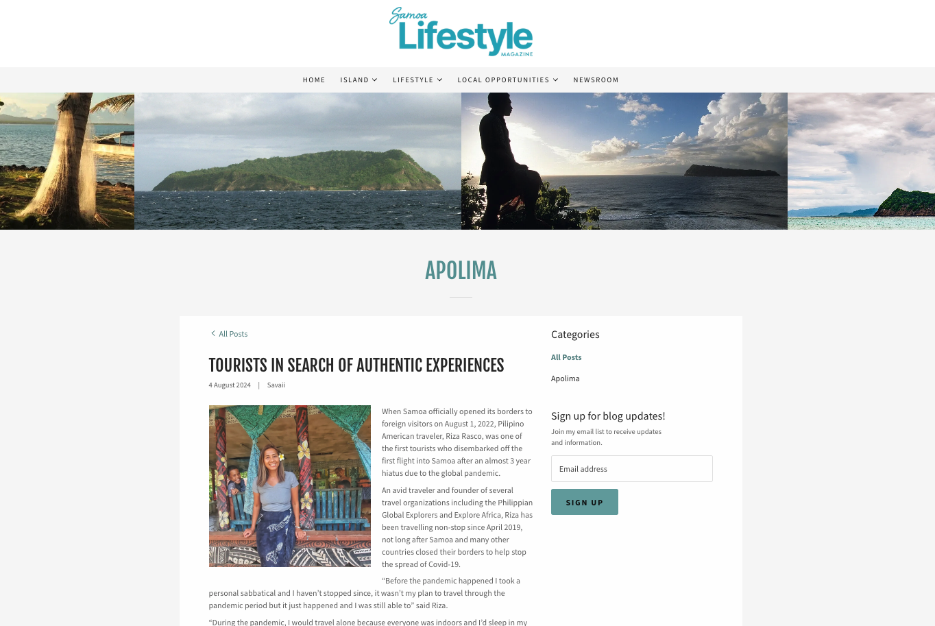 Samoa Lifestyle Magazine