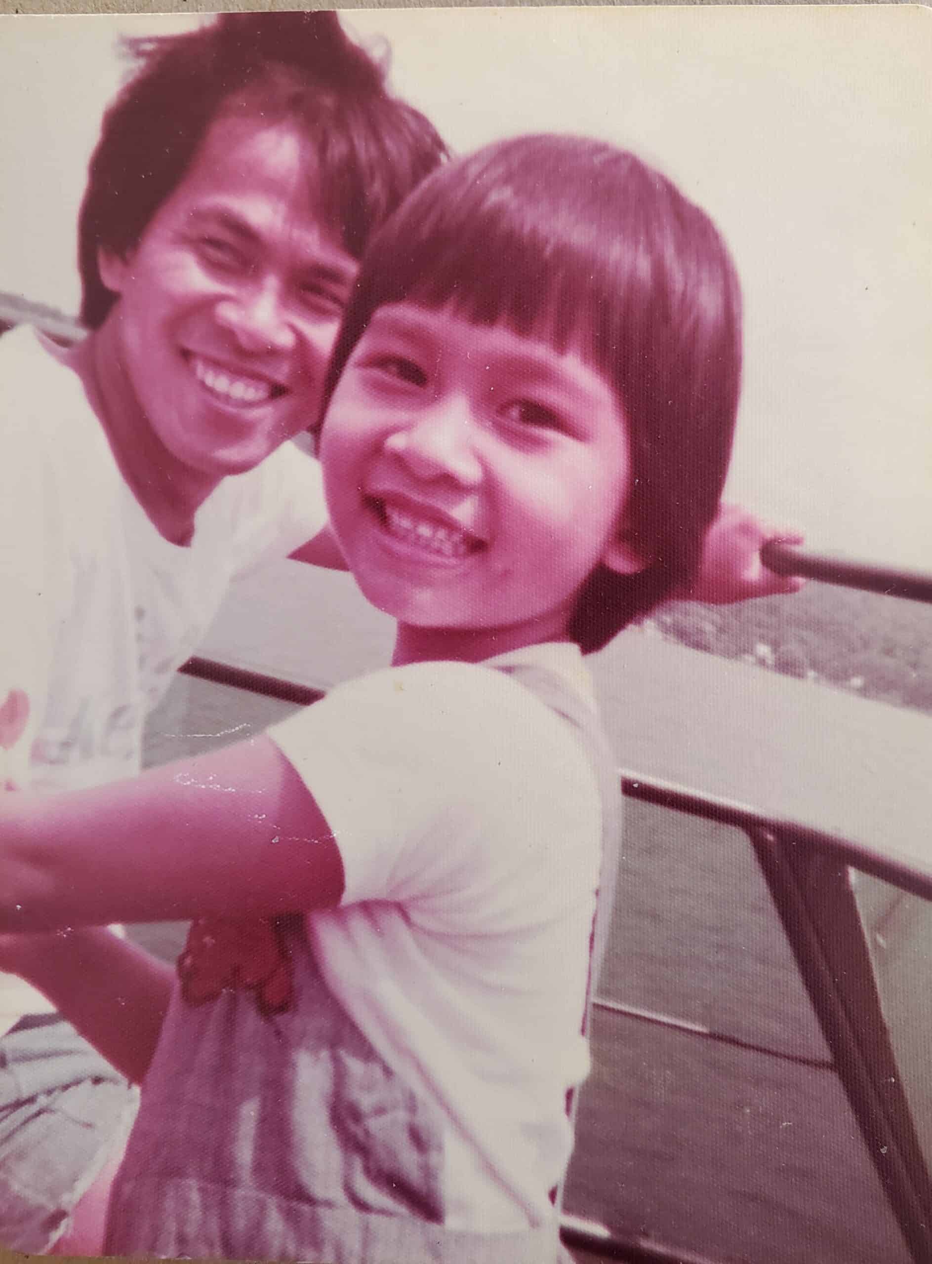Dad and me