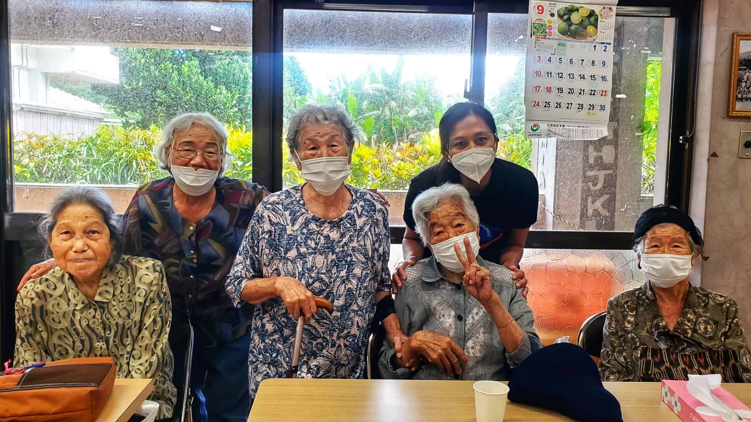Longevity village in Okinawa